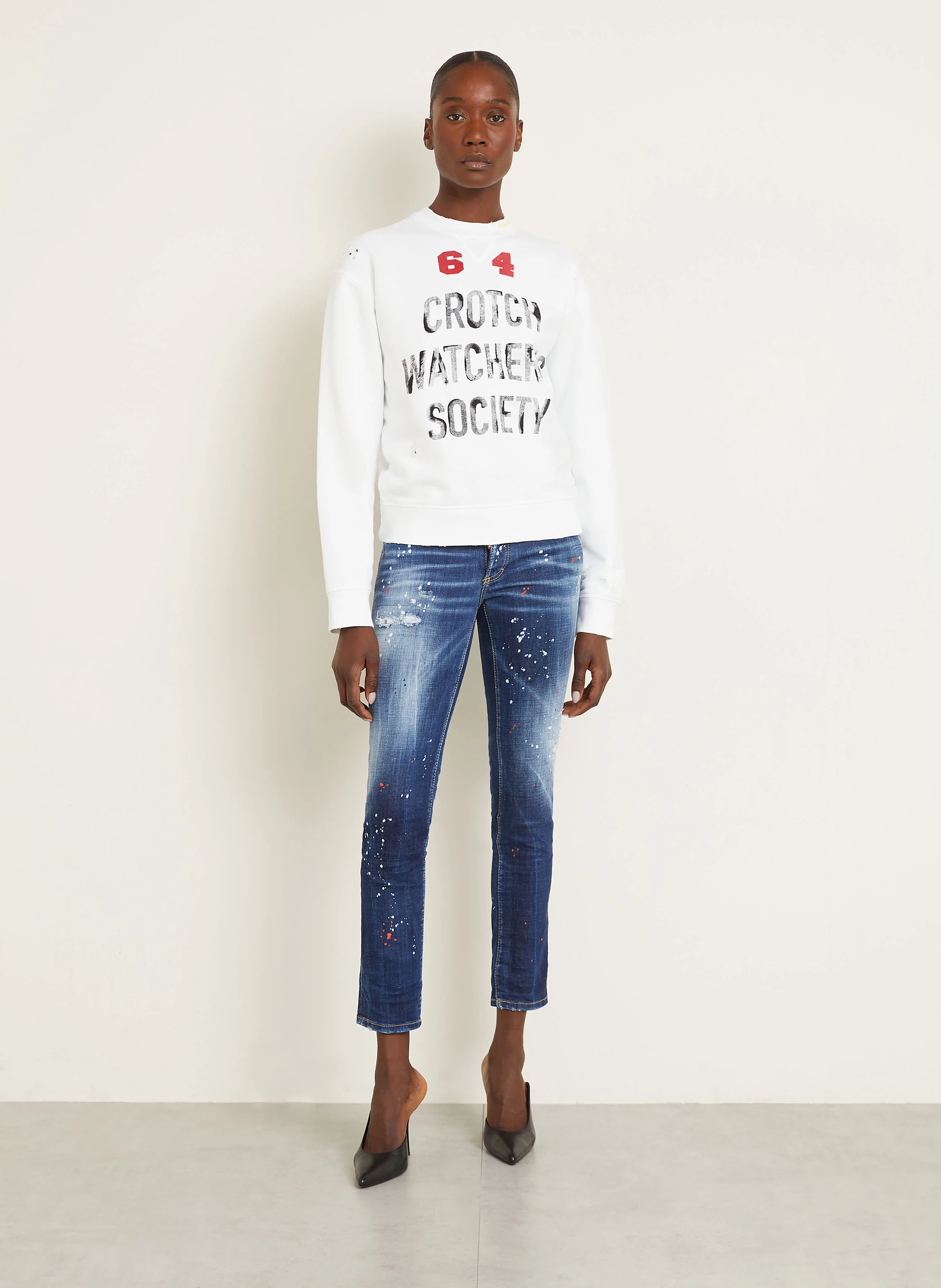 DSQUARED2 Destroyed Jeans JENNIFER