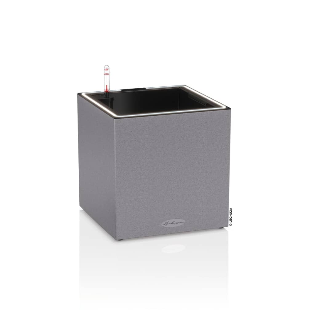 Jardinière canto stone 30 led low all-in-one 30x30 cm