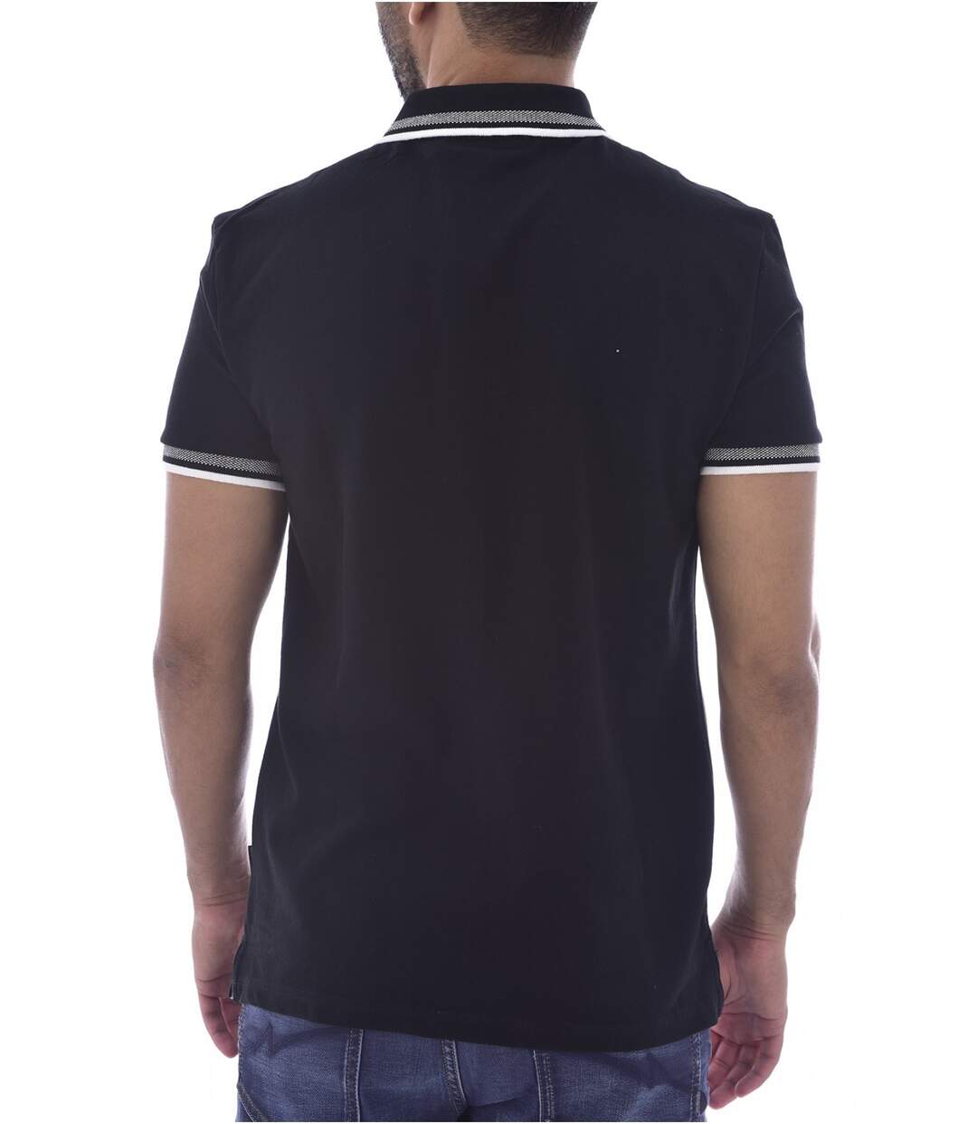 Polo avec liseret coton piqué  -  Kaporal - Homme
