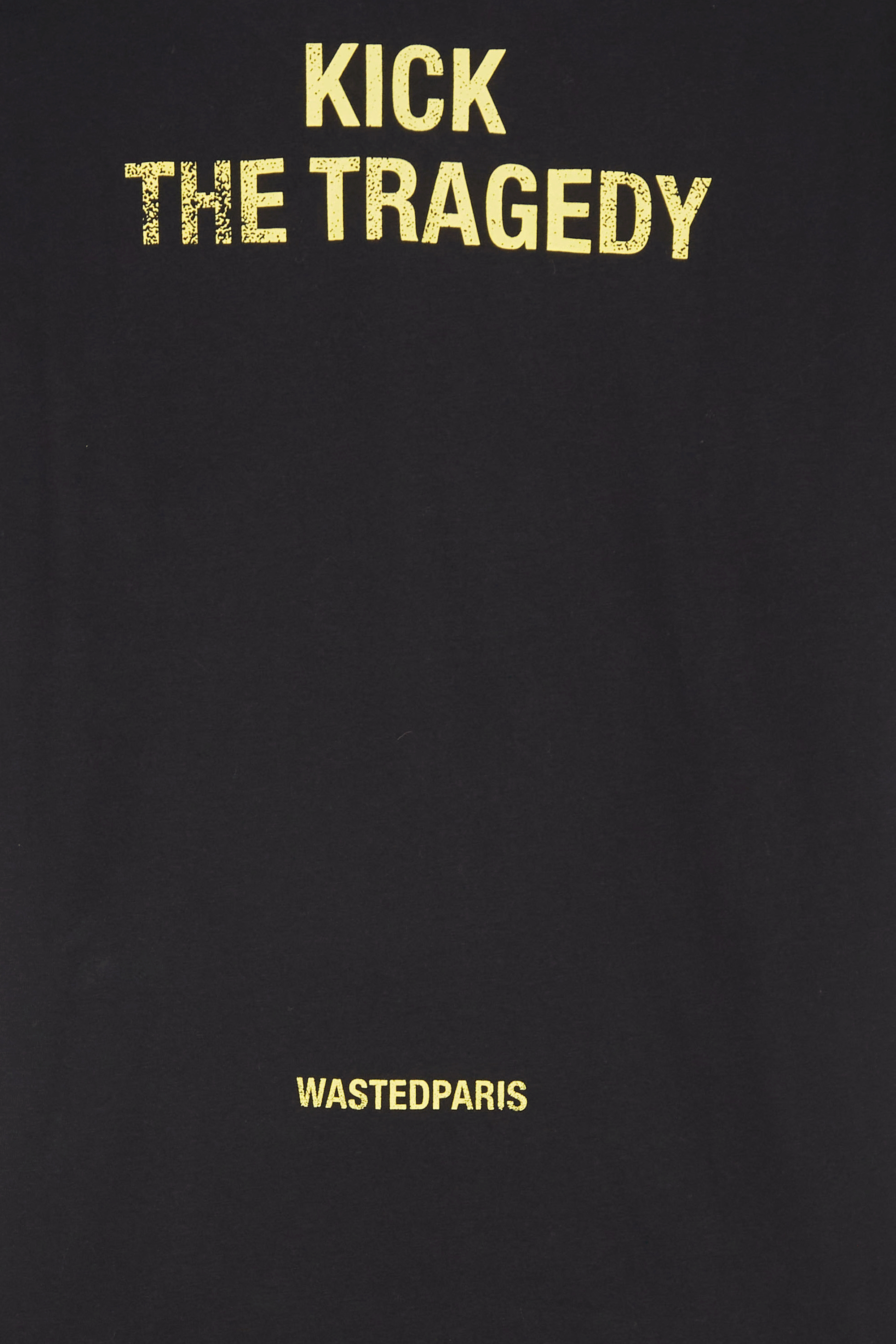 WASTED T-shirt T-SHIRT KICK Noir