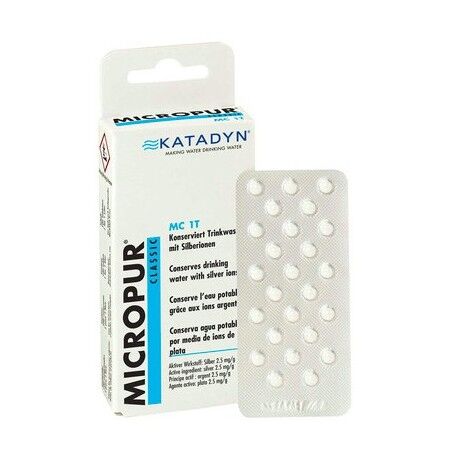 Comprimés de purification Micropur Classic MC 1T - 50 comprimés