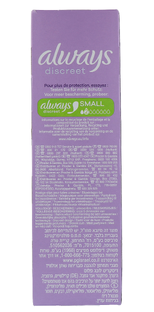 Always Discreet Incontinentie Inlegkruisjes Long Plus 24ST