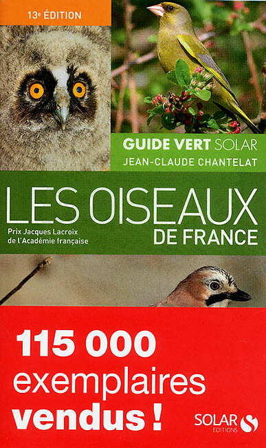 SOLAR - GUIDE VERT DES OISEAUX DE FRANCE