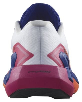 Chaussures Running Salomon DRX Bliss Blanc Orange Bleu Femme