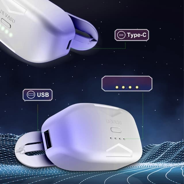 6000mAh batteripakke Power Bank til Oculus Quest 2 VR Headset