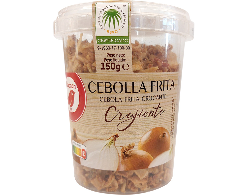 CEBOLA FRITA AUCHAN CROCANTE 150G