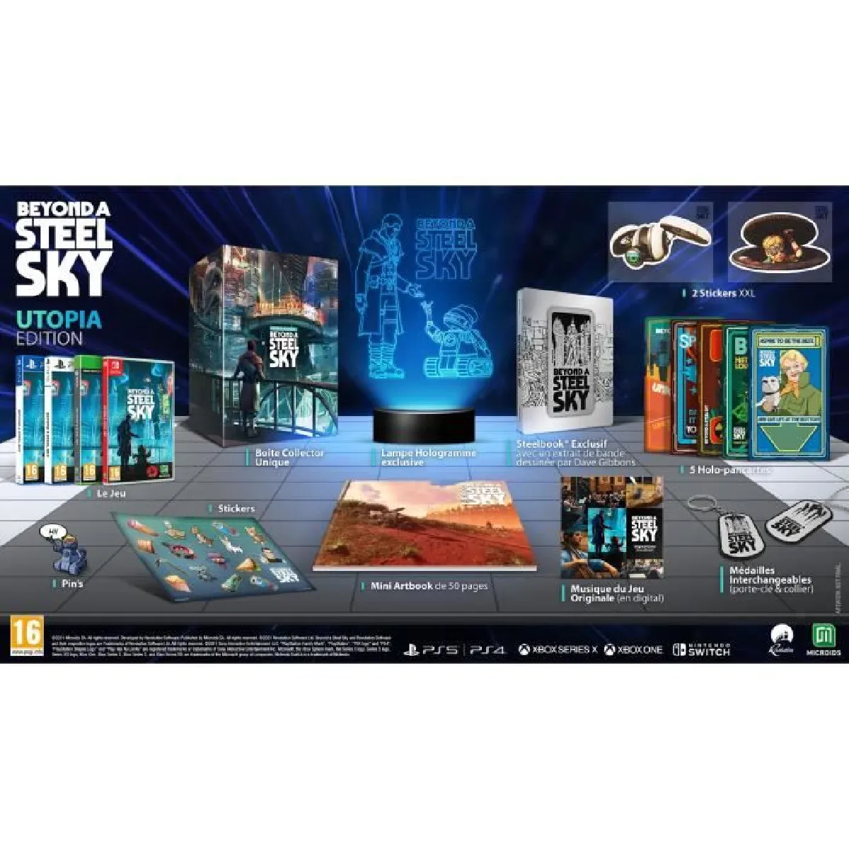 MICROIDS Beyond a Steel Sky - Utopia Edition Switch