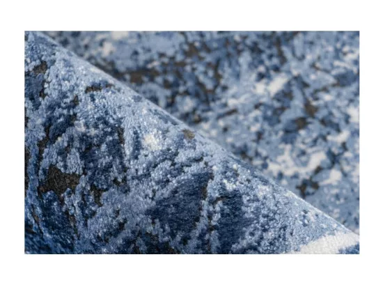 Tapis Pierre Cardin 330x240, design E409E coloris bleu - Confort et élégance pour votre intérieur