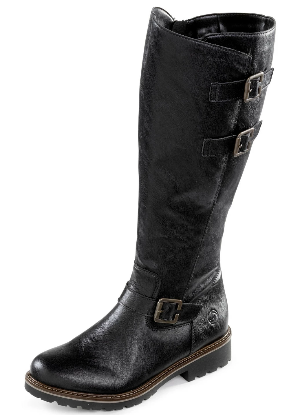 Remonte Stiefel mit Narben-Struktur