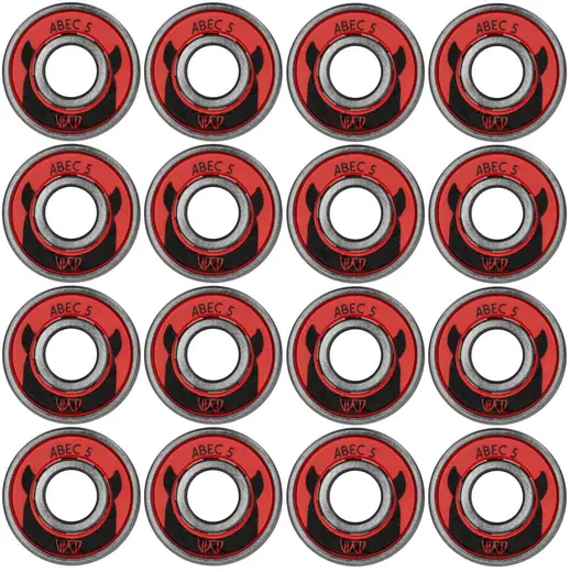 Wicked ABEC 5 Freespin 608 16-Pak Kuglelejer - Inliners Rulleskøjter