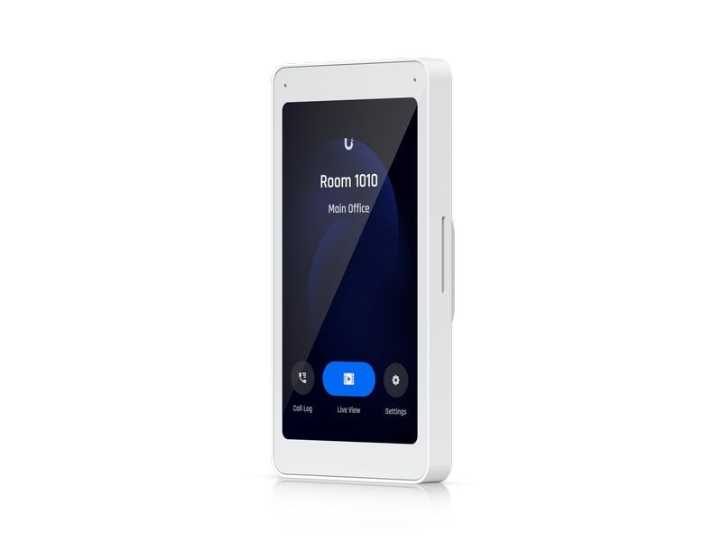 Ubiquiti Intercom Viewer Ein Display, das mit dem Access Intercom für Besucherüberwachung und Fernzugriffskontrolle gekoppelt ist und an mehreren Standorten in Ihrem Gebäude montiert werden kann