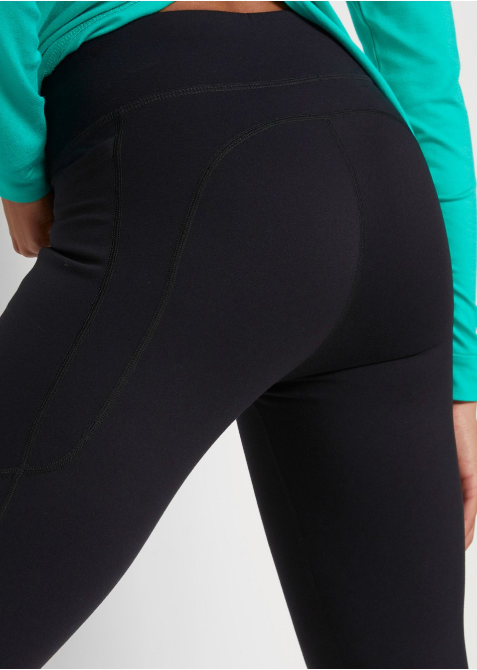 Legging de sport avec poches latérales, longueur cheville