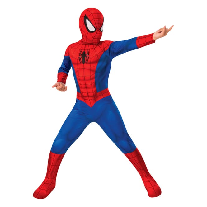 Spider-Man - Kostüm für Kinder - rot/blau - Größe 134/140