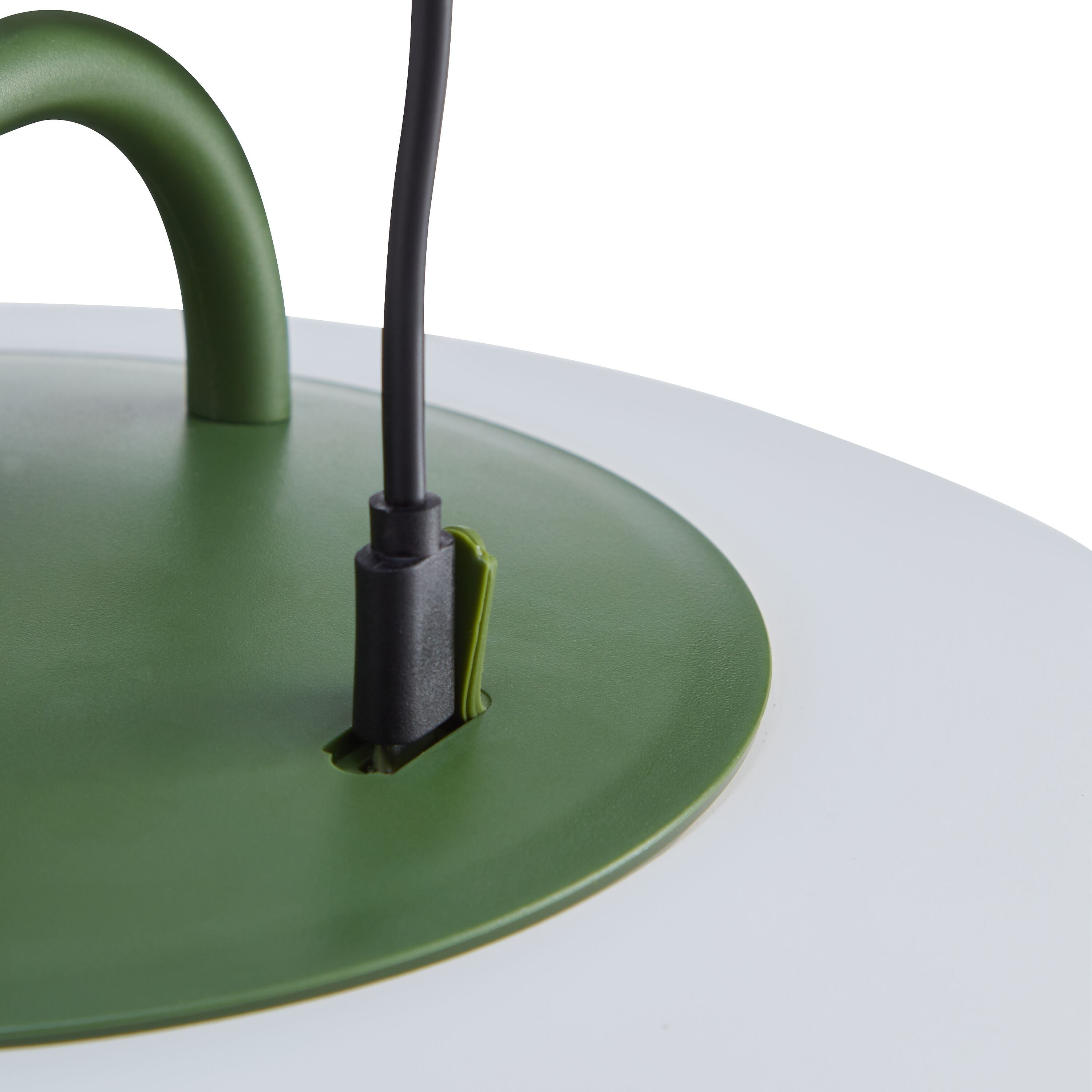 Nordlux KETTLE 36 To Go Akkuleuchte - Grün / H: 30.8 cm x D: 36.0 cm
