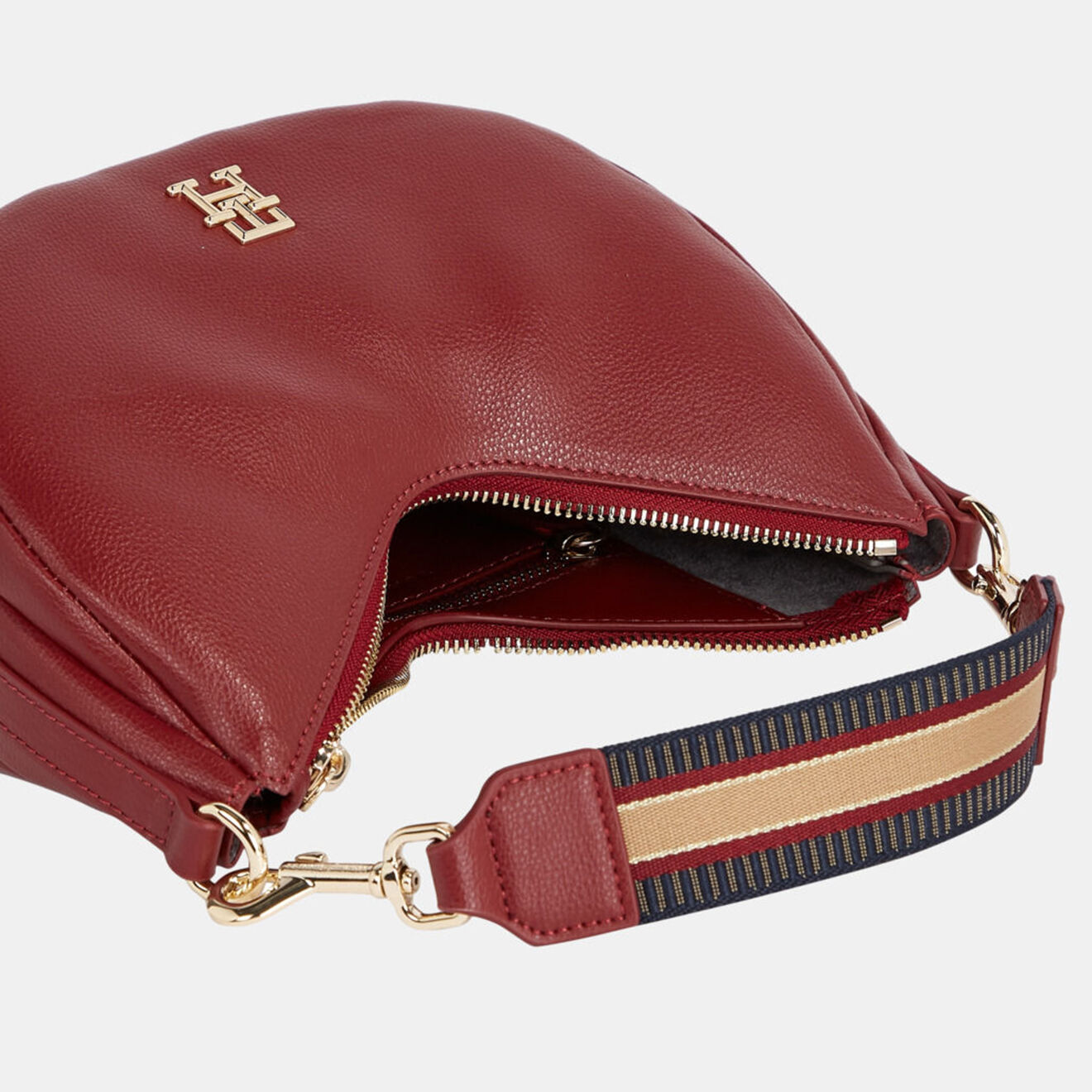 Tommy Hilfiger Sac porté épaule Tommy Life bordeaux - 17x22x10 cm