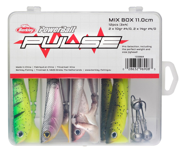 Berkley Pulse Shad Box With Jigheads