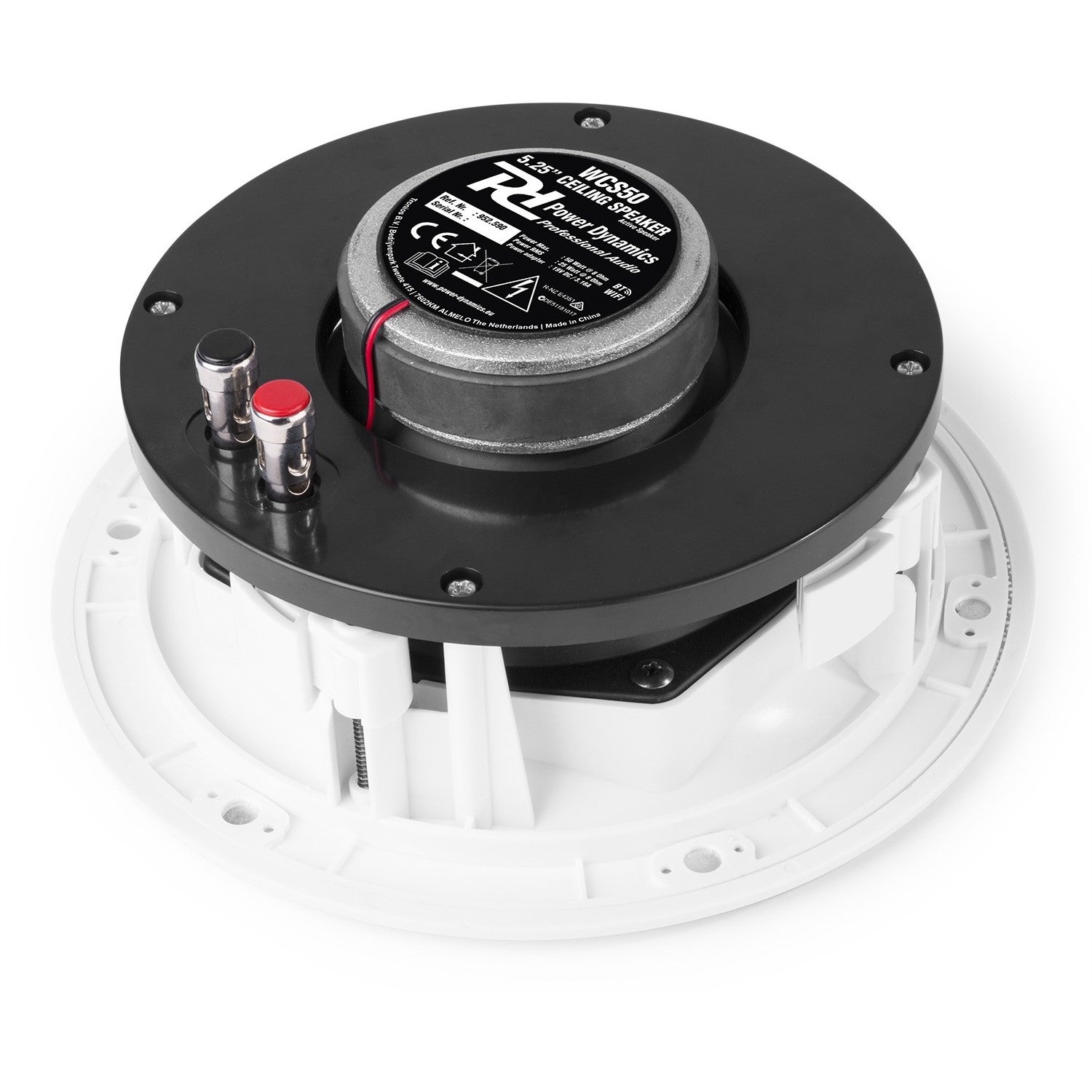 Power Dynamics WCS50 plafondluidsprekers met WiFi en Bluetooth (set van 2)