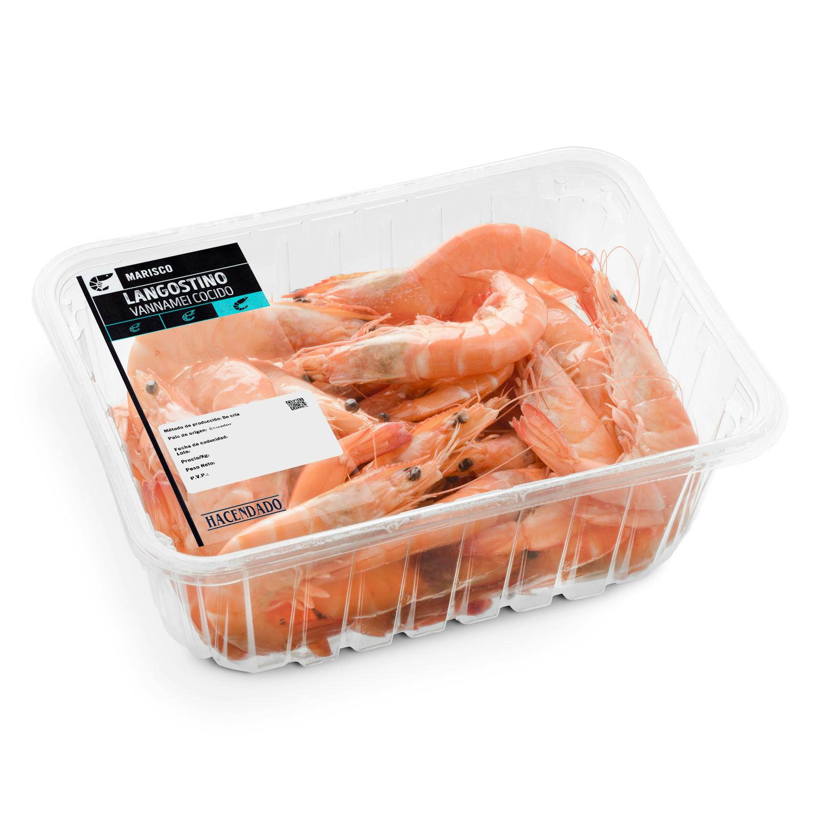 Crevettes cuites