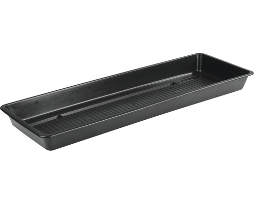Schotel voor Lafiora Extra Flor 40 x 20 cm zwart