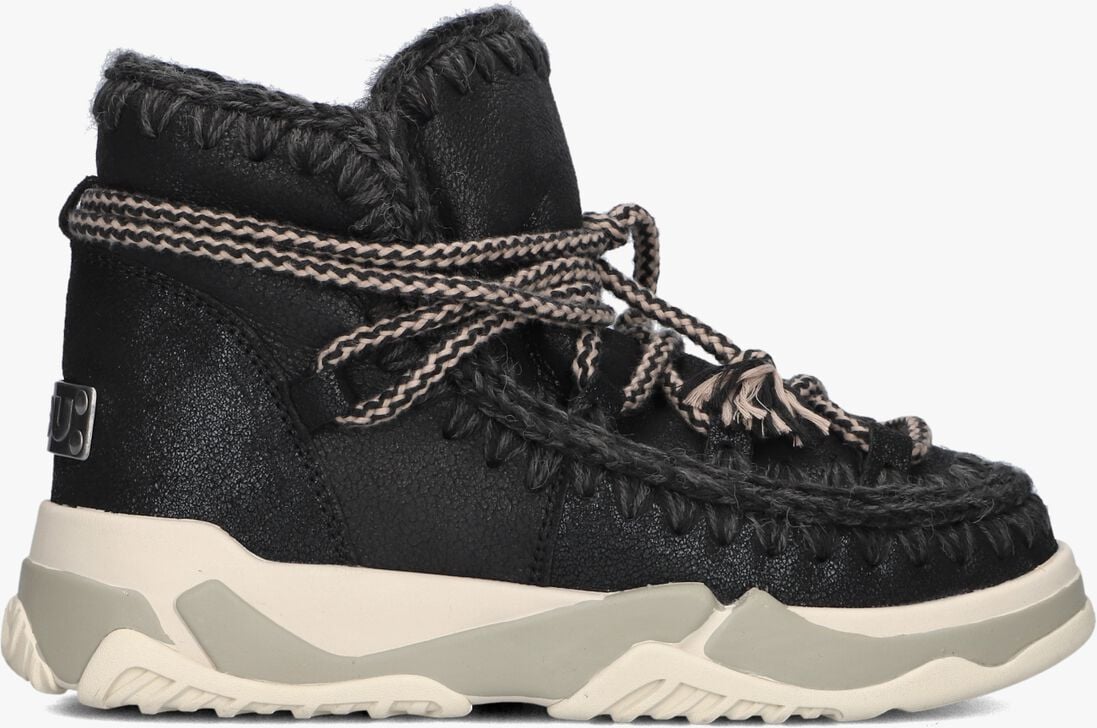 zwarte mou snowboots trainer 02 scoubidoo lace