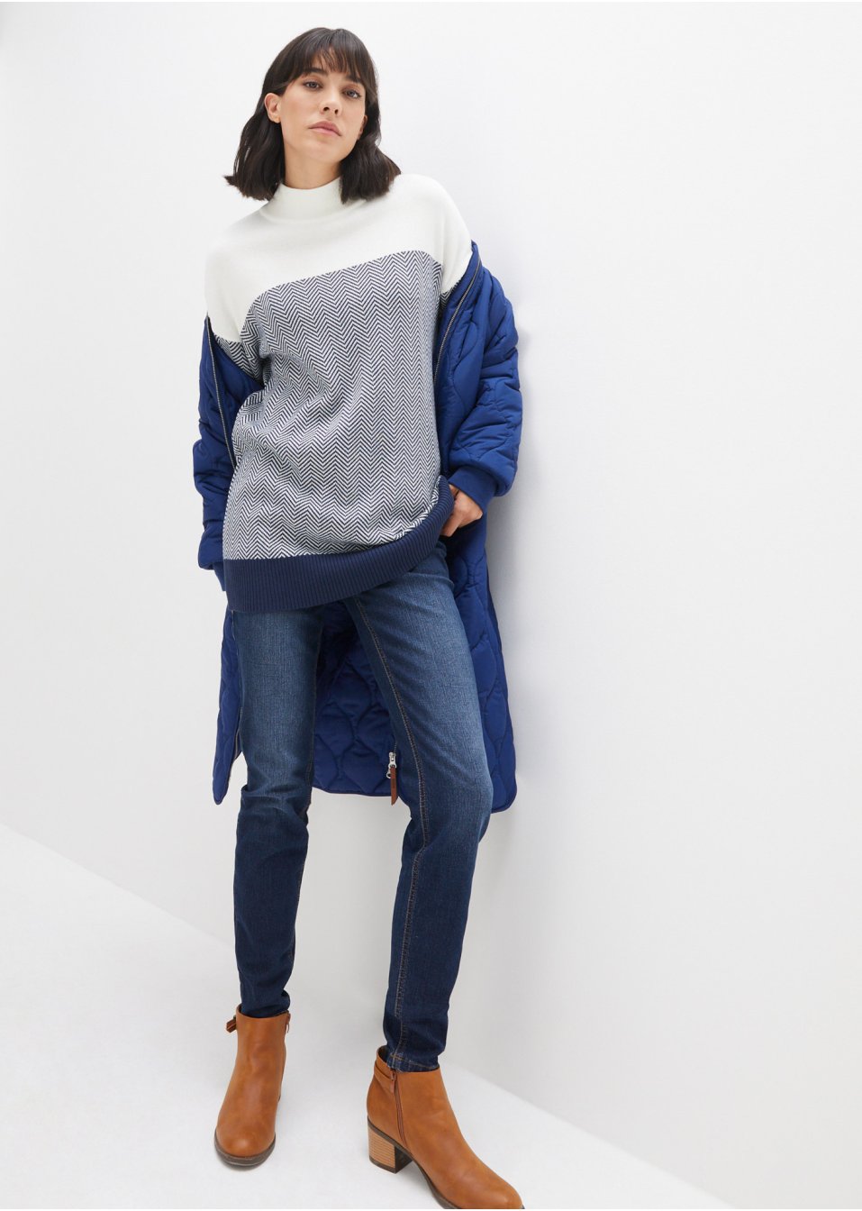 Pull long en maille