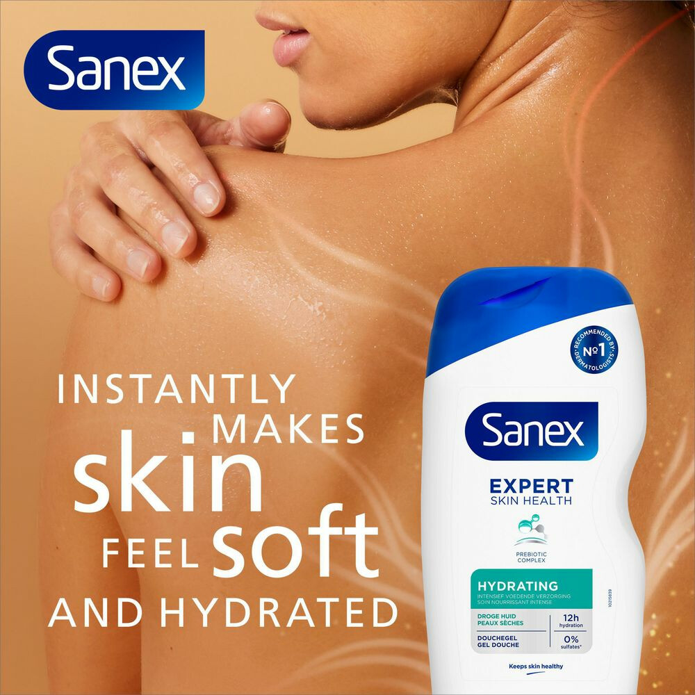 Sanex Douchegel Expert Skin Health Hydrating400 ml