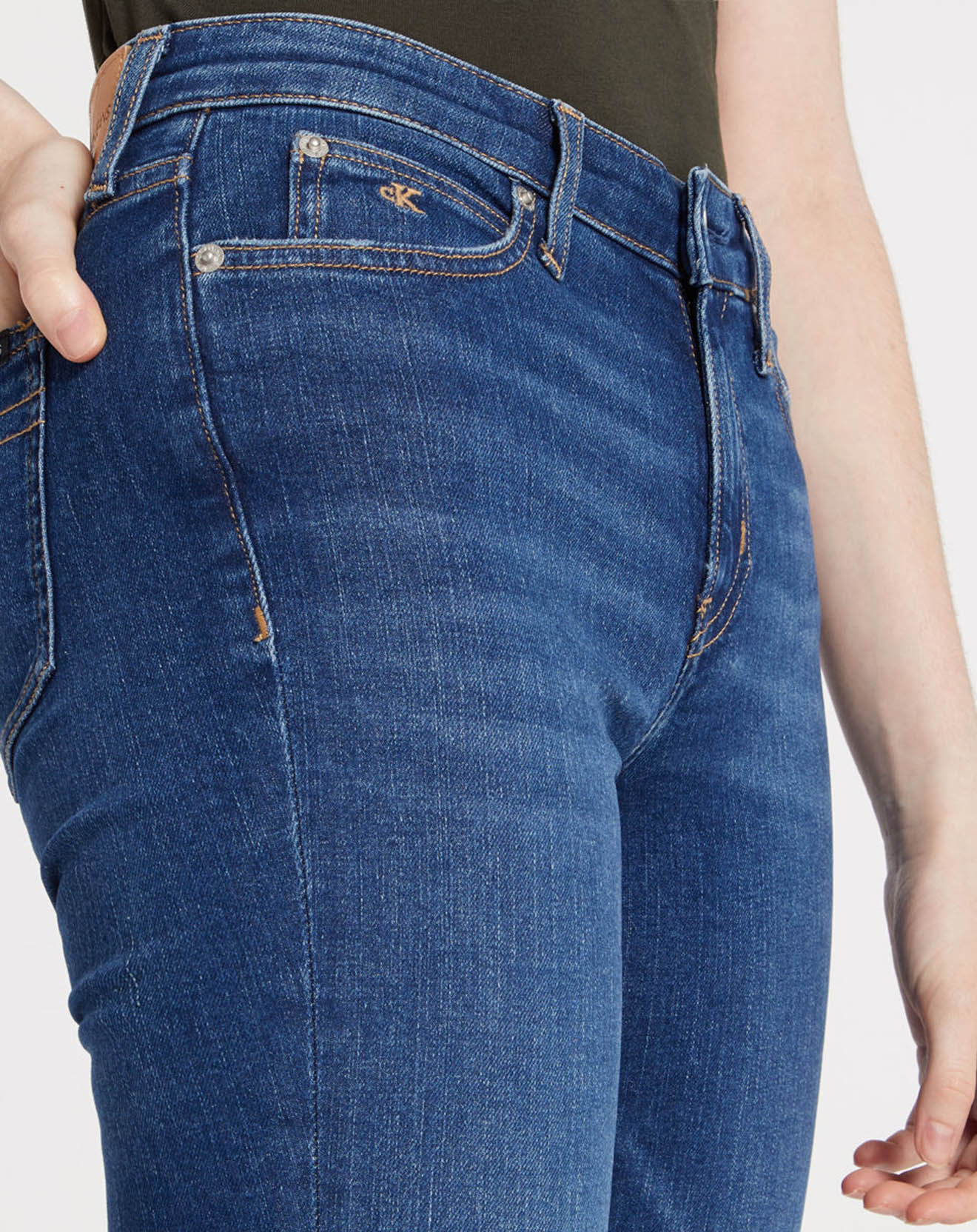 Calvin Klein Jeans Jean Mr Slim bleu