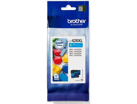 BROTHER - Cartouche d'encre LC426XLC - Cartouche d'encre XL - cyan