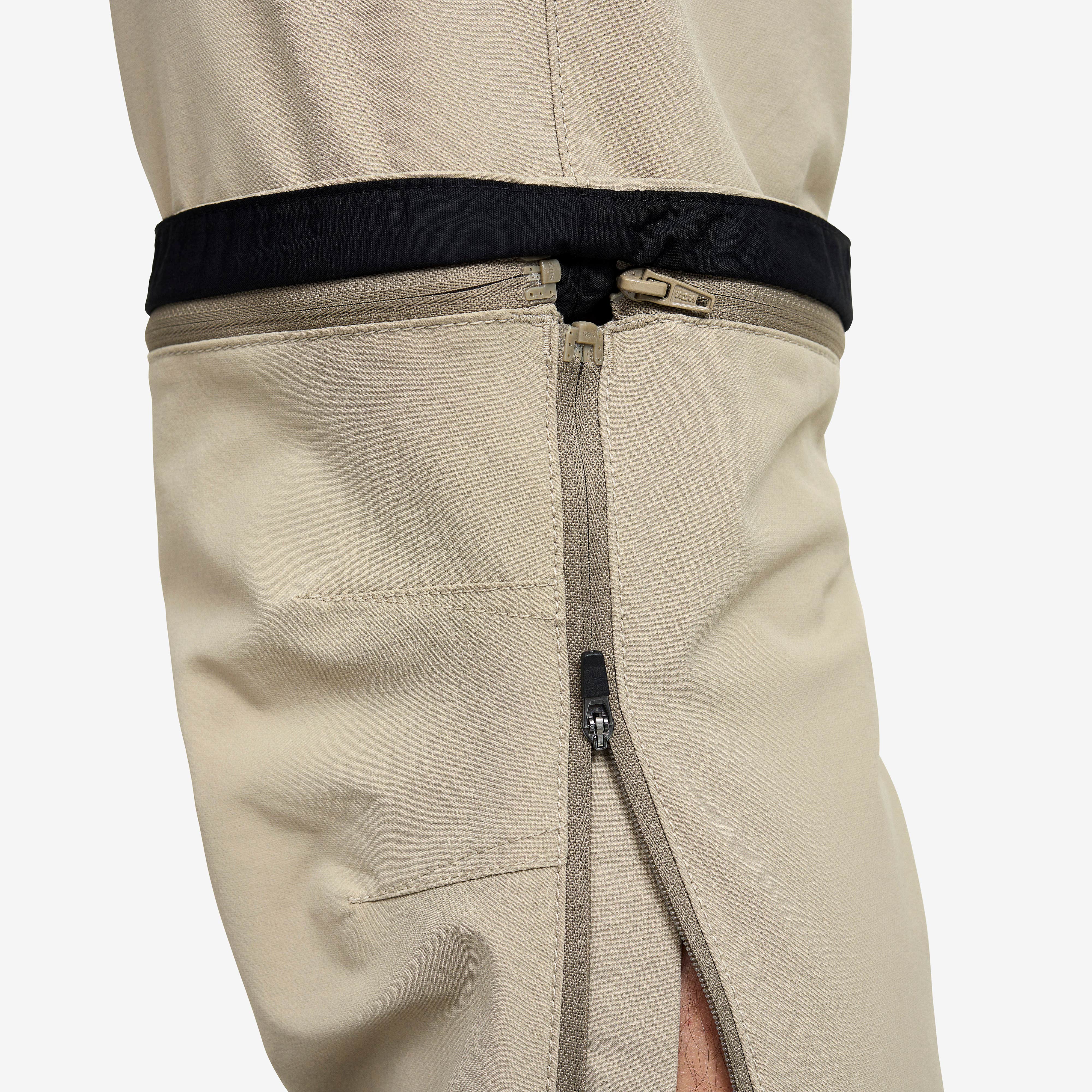 Range Pro Stretch Zip-off Pants Herre Aluminium/Brindle