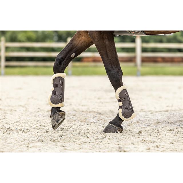 Peesbeschermers HORSEGEAR HGProtection Fur Bruin