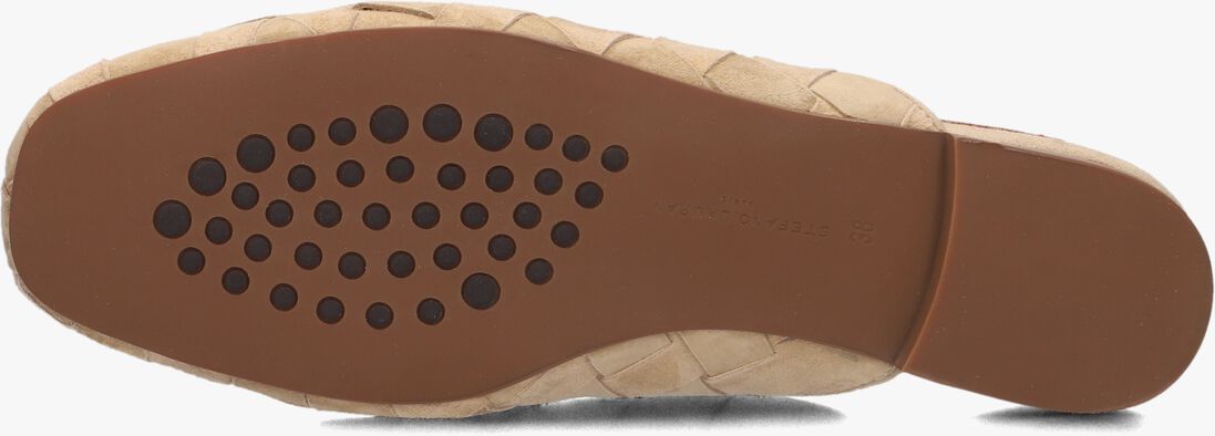 beige stefano lauran instappers d24083