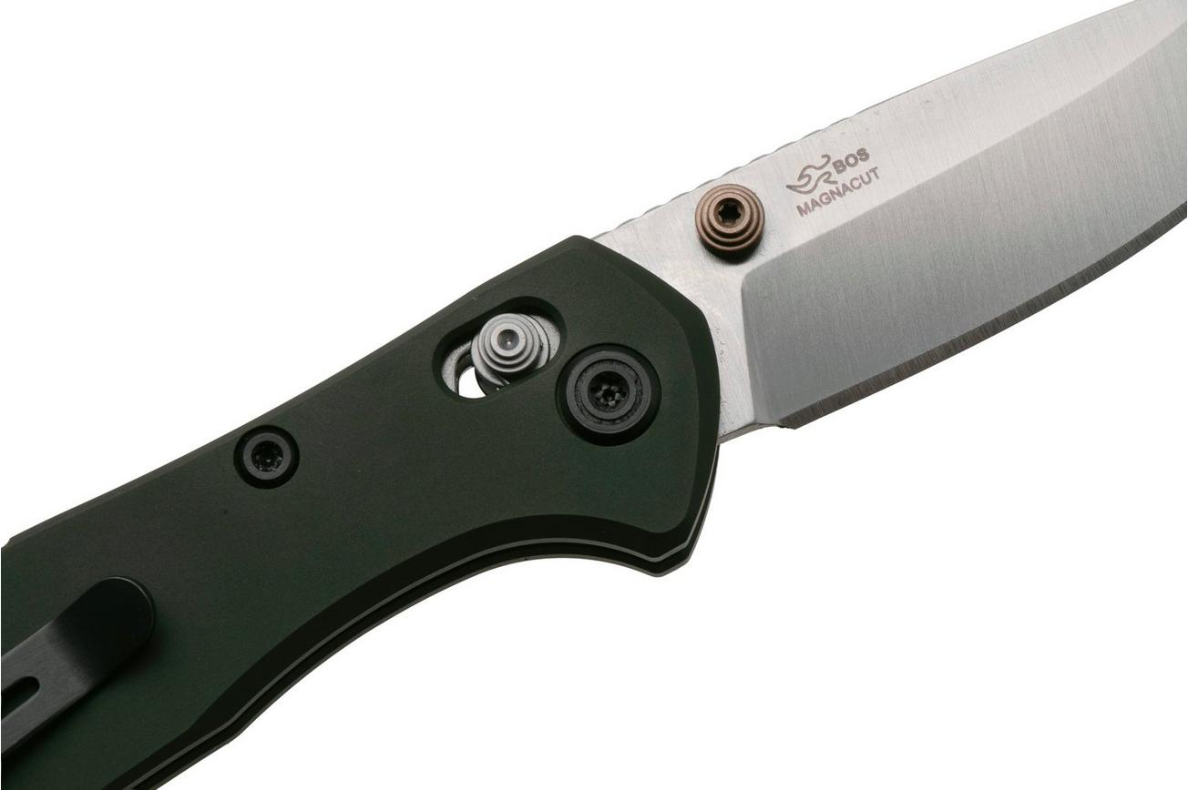 Buck 790 Mini Range Elite 0790GRS Satin MagnaCut, Green Aluminum, zakmes