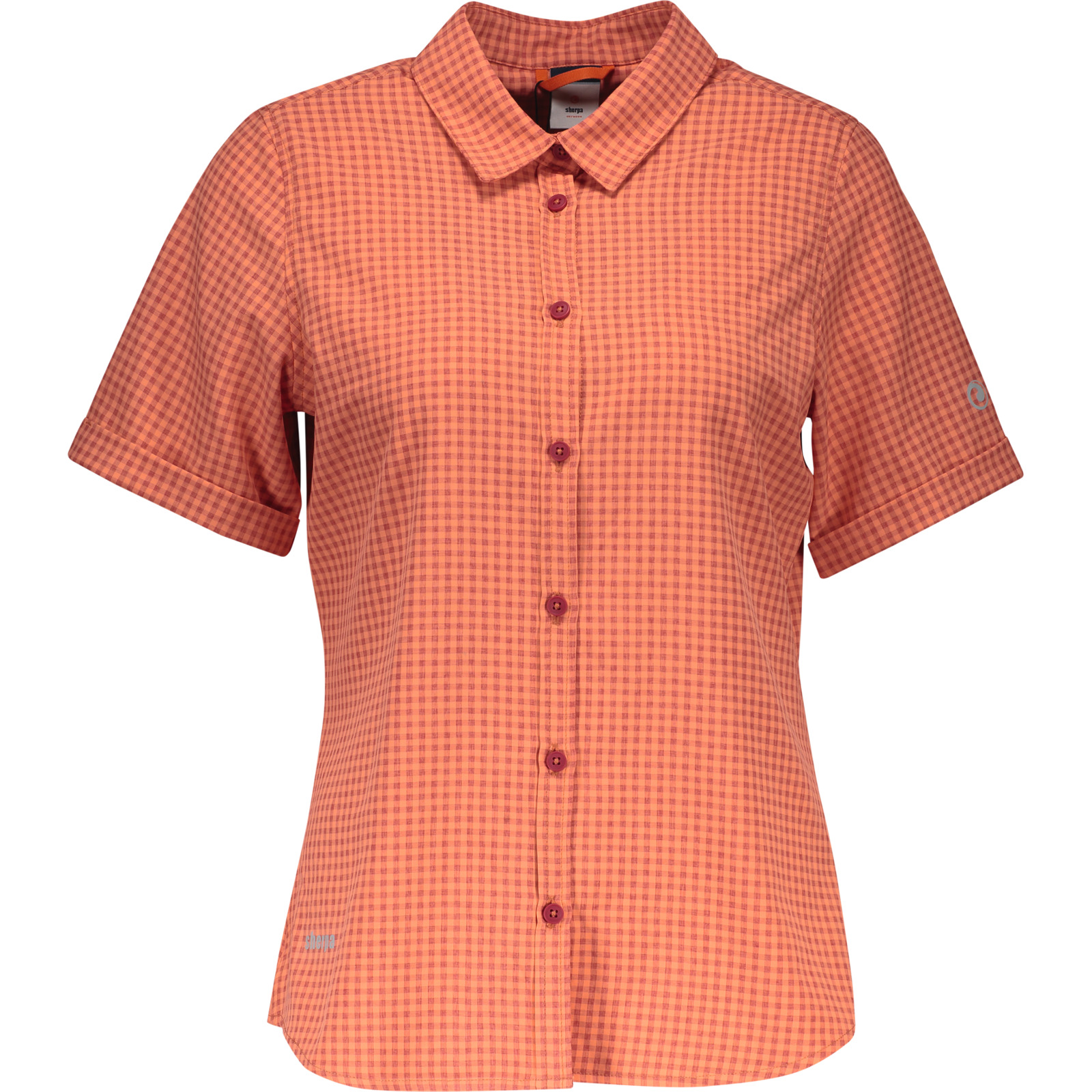 Sherpa Damen-Bluse Kolhabi L, orange