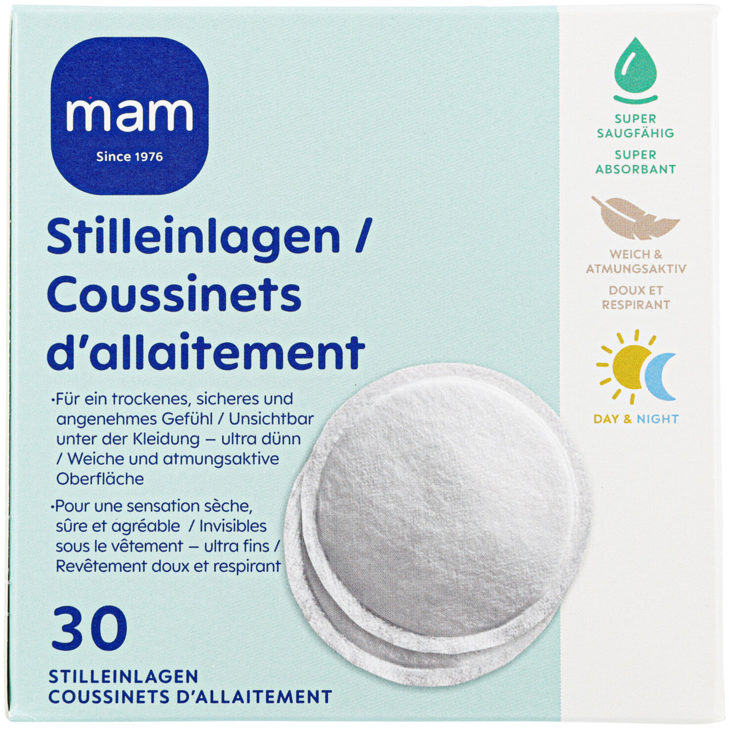 MAM Stilleinlage (30 Stück)