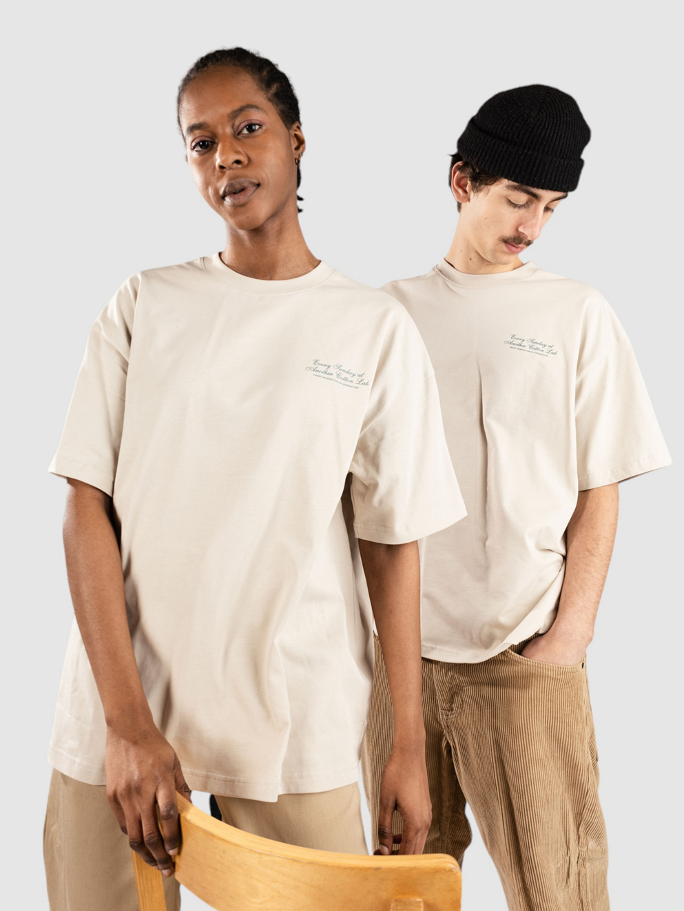 Another Cotton Lab Pie Day T-Shirt off white