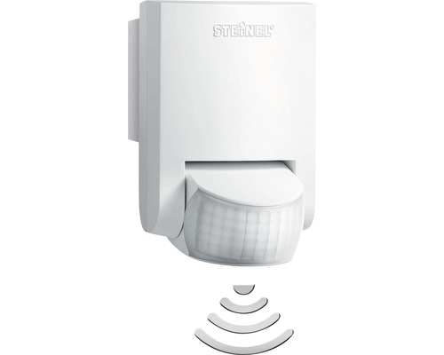 Steinel IS 130-2 130° infrarood bewegingsmelder IP54 binnen + buiten 12 m bereik wit