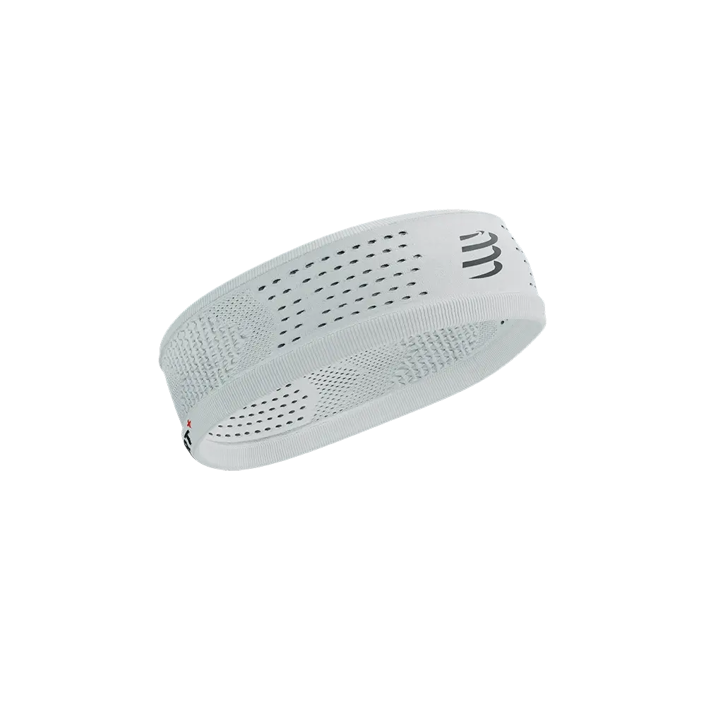 Compressport Thin Headband On/Off Wit/Zwart