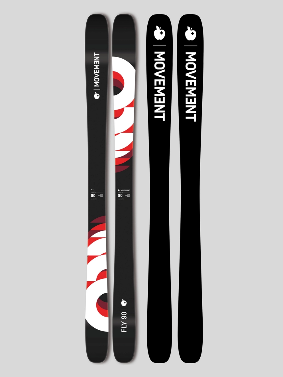 Movement Fly 90 2025 Skis black
