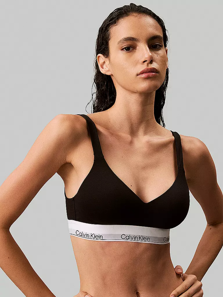 CALVIN KLEIN Bustier - Bralette  schwarz