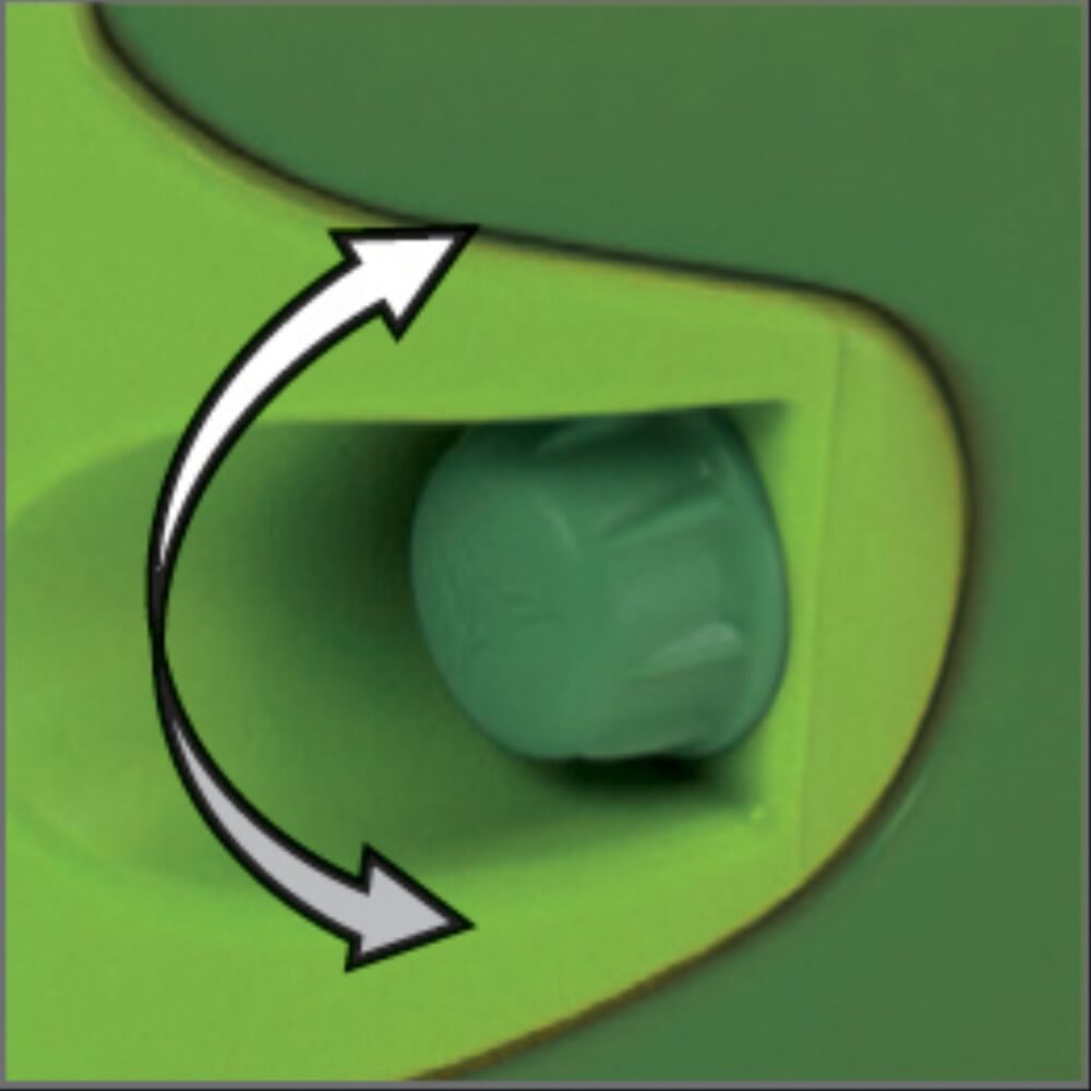 BIG-Sandy hellgrün/dunkelgrün Hard-Cover