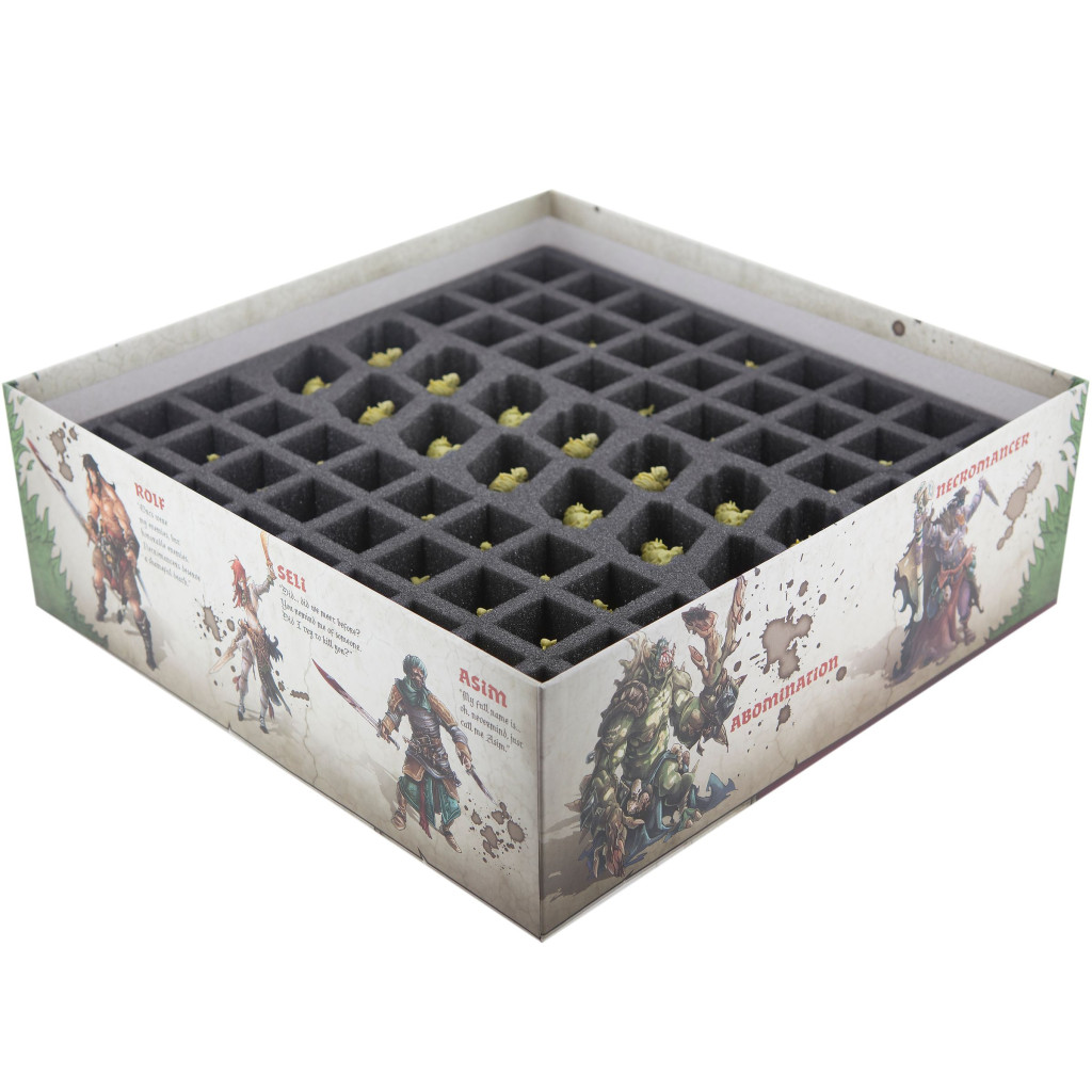 Foam Tray - Zombicide : Green Horde