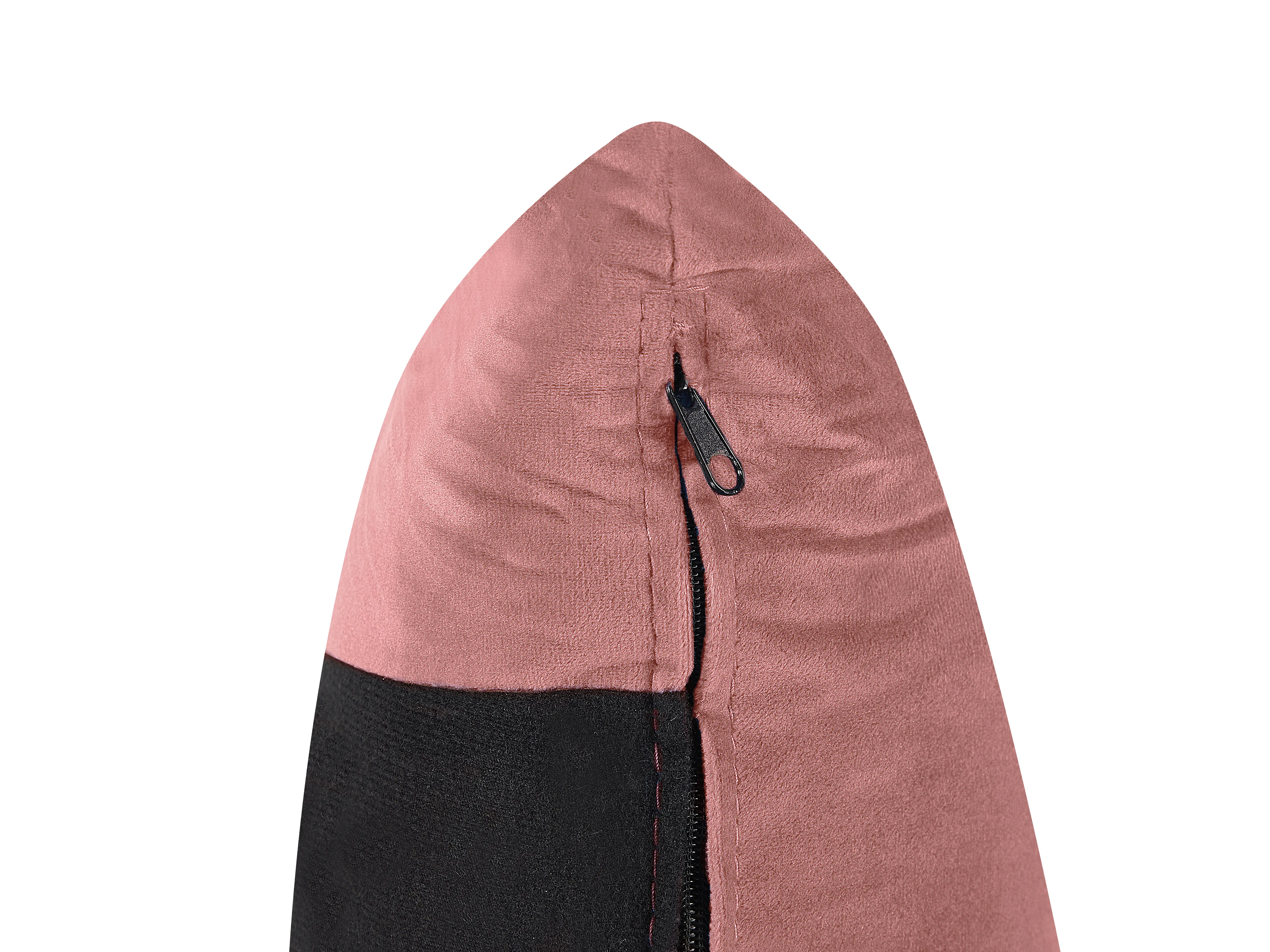 Bank 3-zits MAURA Fluweel Roze