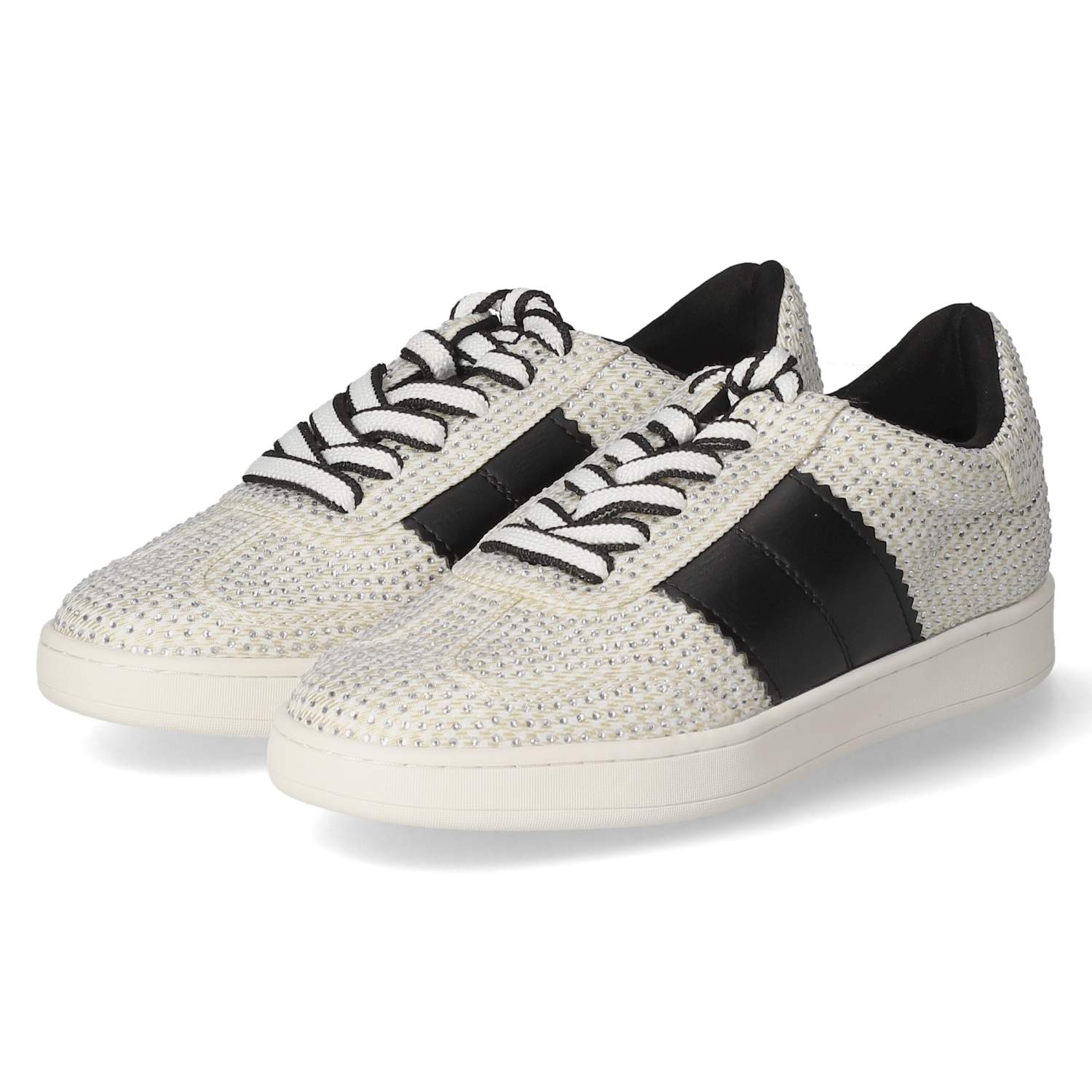 La Strada Low Sneaker - white black