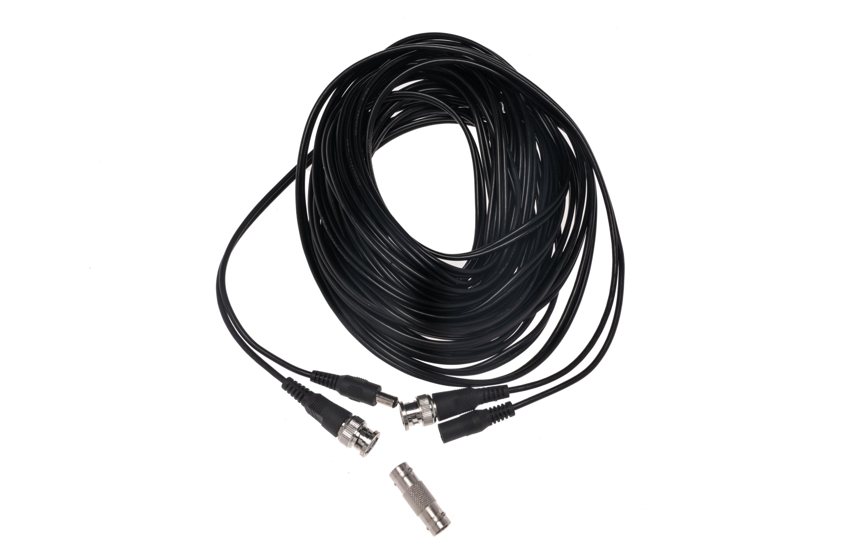 Videoleitung TVAC40110 10 m analog BNCVideo-Kombi-Kabel, 20 m