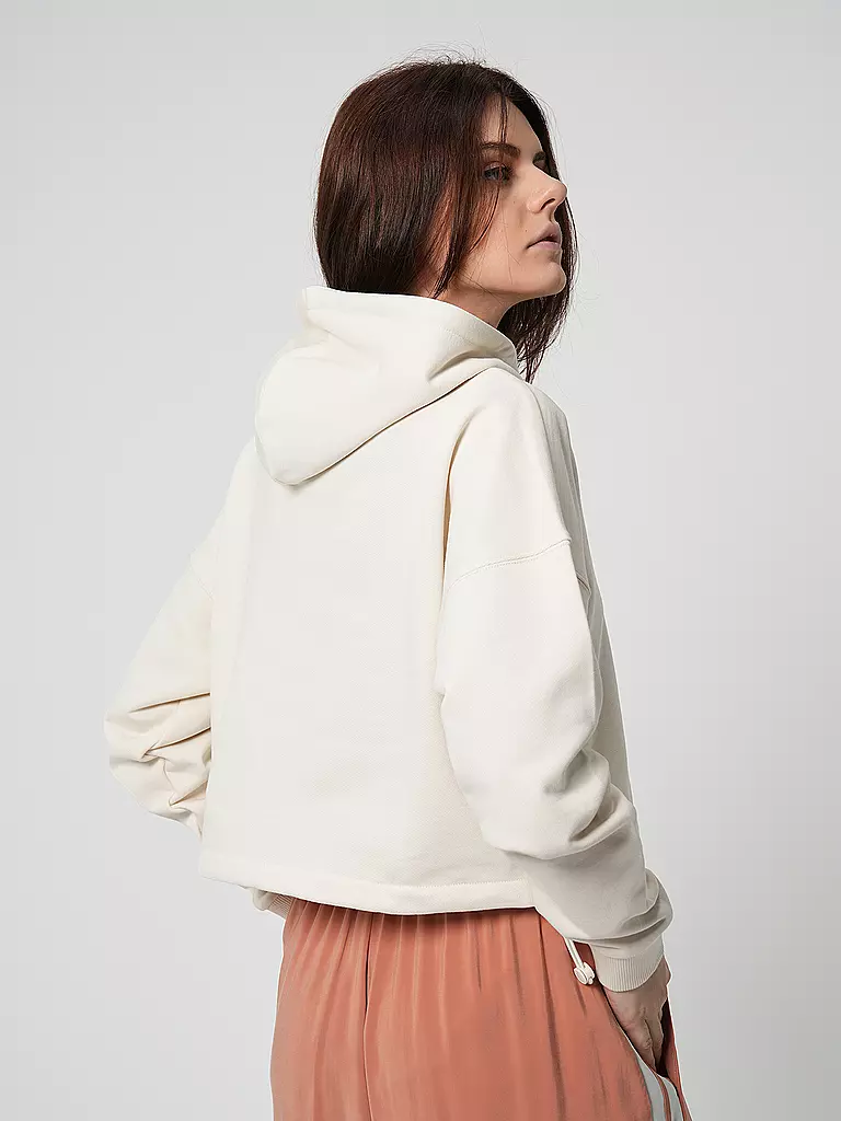 HUGO Kapuzensweater - Hoodie DILVIE weiss