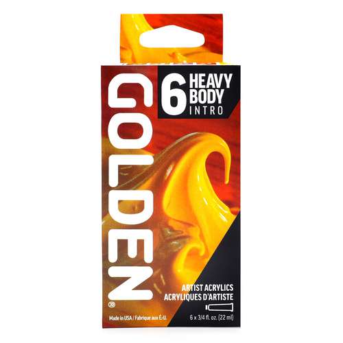 GOLDEN ACRYLICS Heavy Body Intro-Set