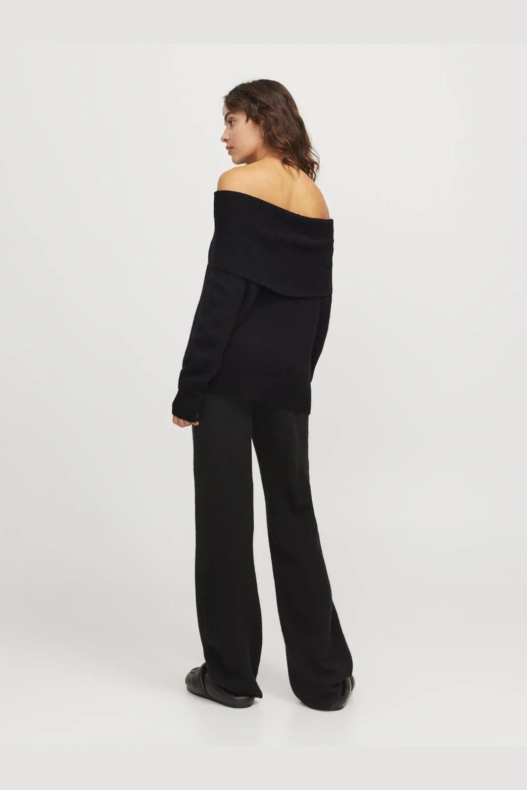 Jjxx Jxminka Off Shoulder Knit 12264129 4635625 black