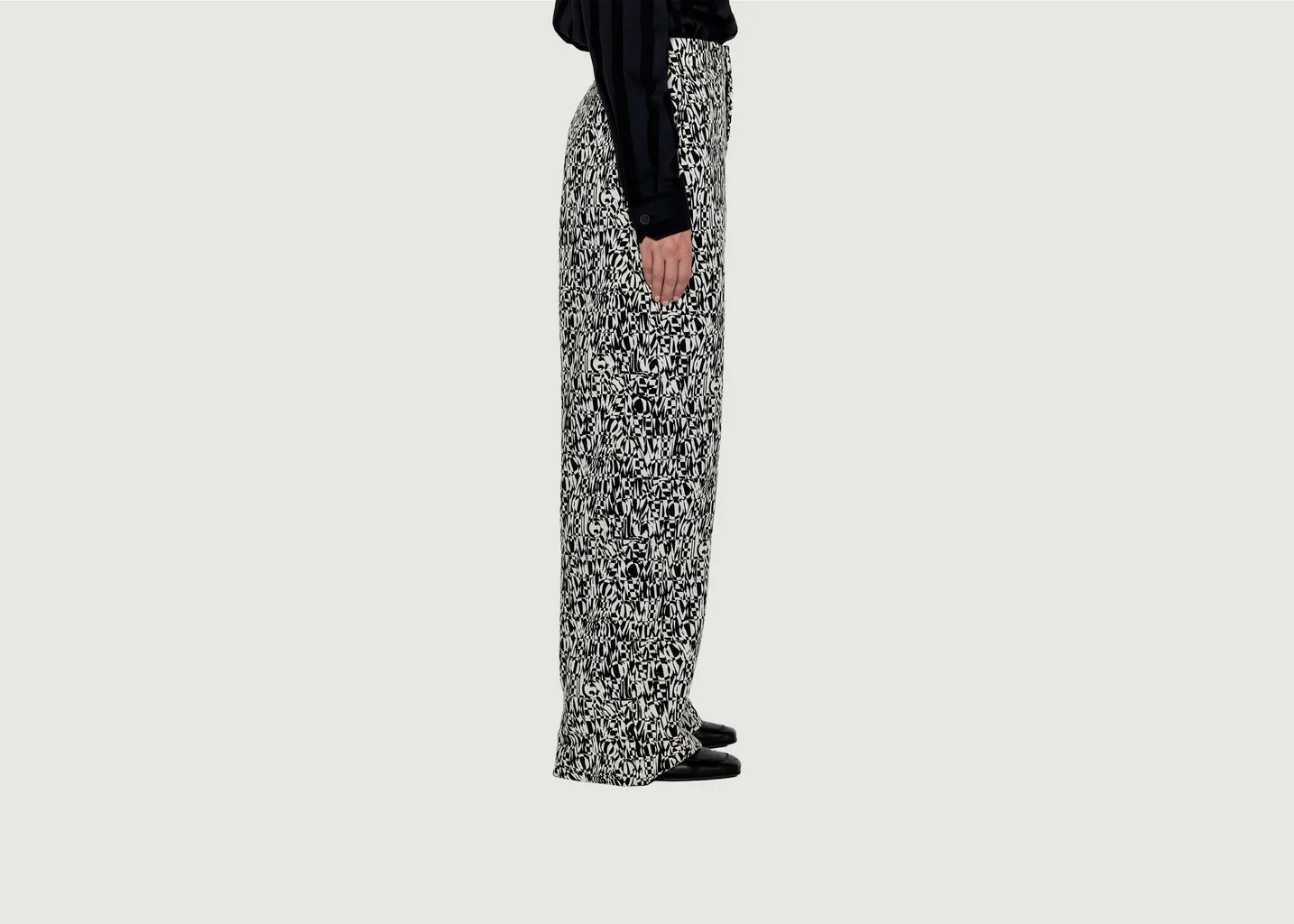 Pantalon Large Megapixel Maison Lener