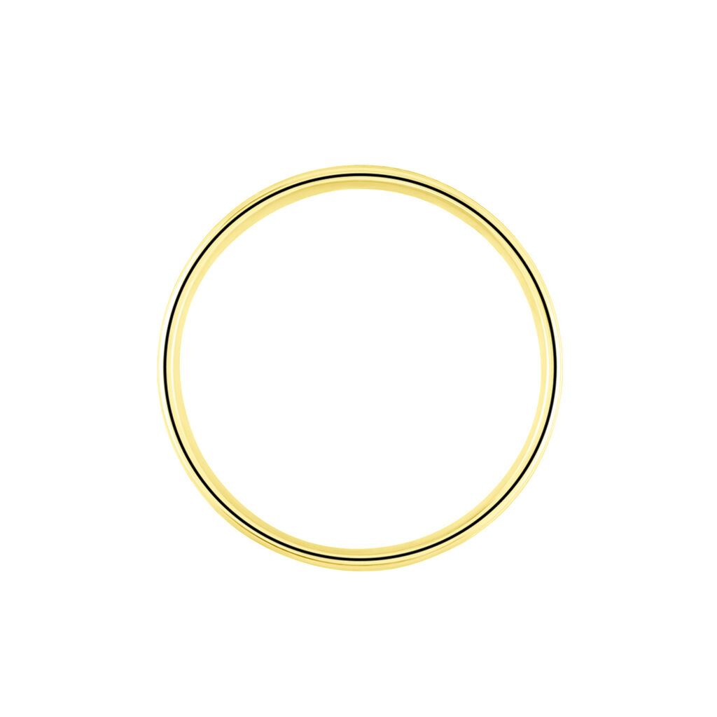 Alliance Beatrice Ruban Plat Or Jaune