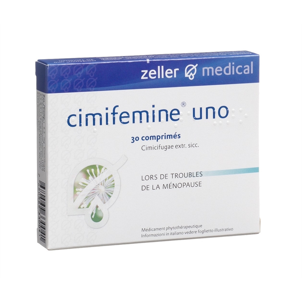 CIMIFEMINE uno 6.5 mg<br>30 Stück, Blister, Tablette